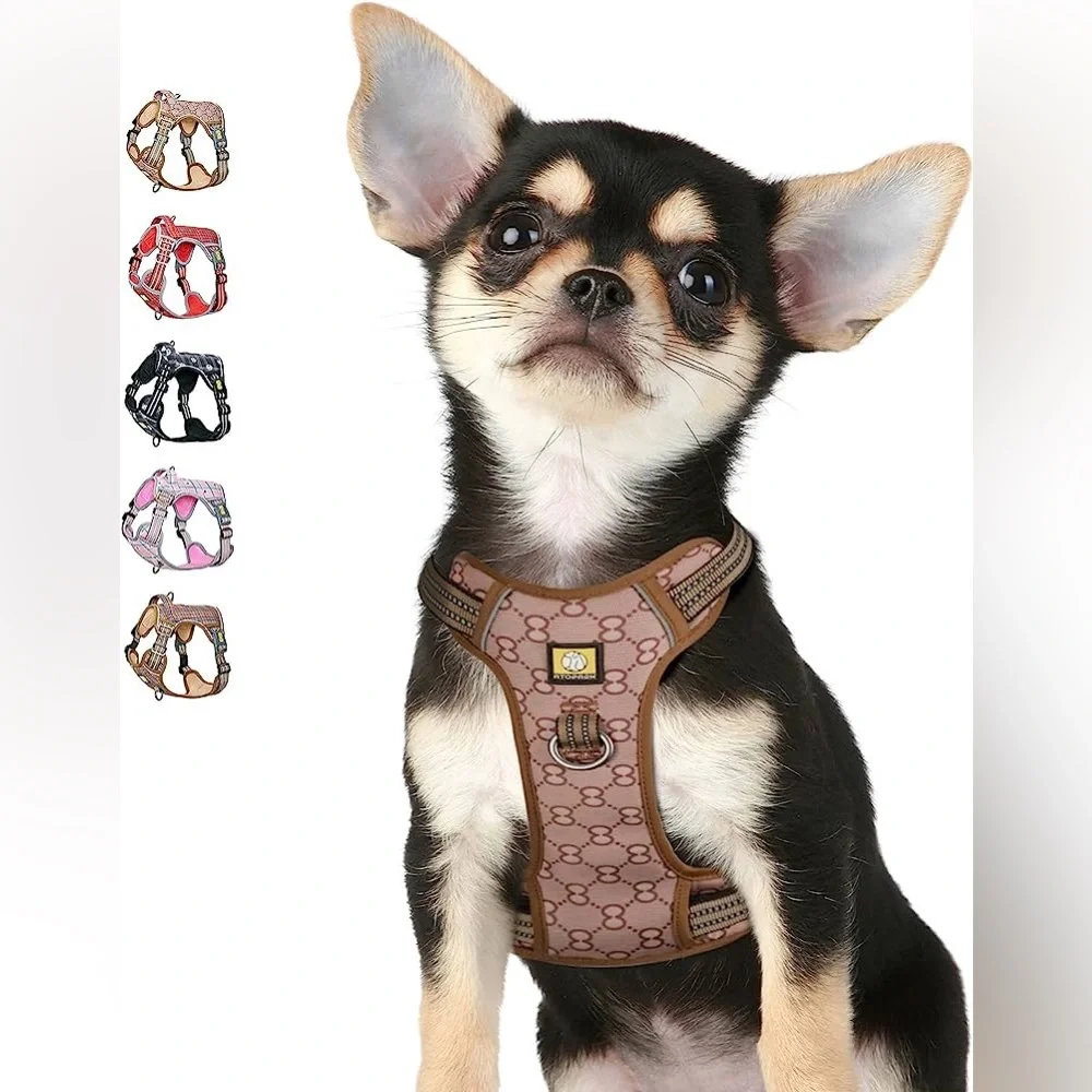 Front Clip Dog Harness No Pull Reflective Dog Walking Harness